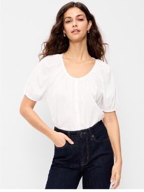 NWOT Old Navy Airy Button-Down Top